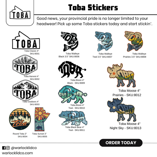 Toba Stickers