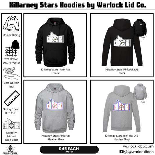 Killarney Stars Hoodies