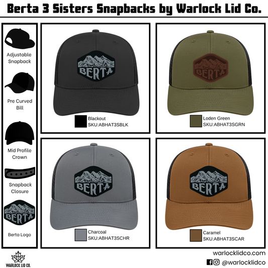 Berta 3 Sisters Snapback Hats