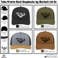 Toba Prairie Buck Snapback Hats