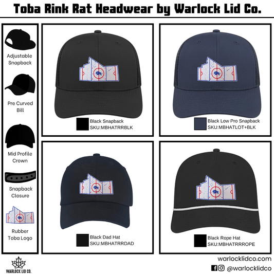 Toba Rink Snapback Hats