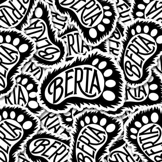 Berta Sasquatch Stickers