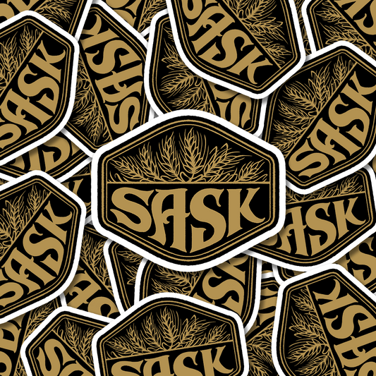 Sask Harvest Stickers