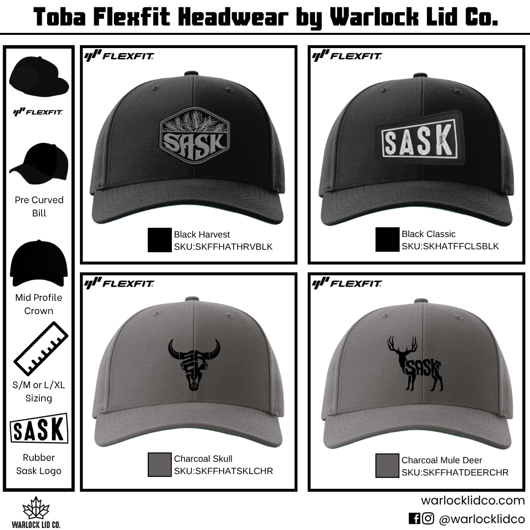 Sask FlexFit Hats