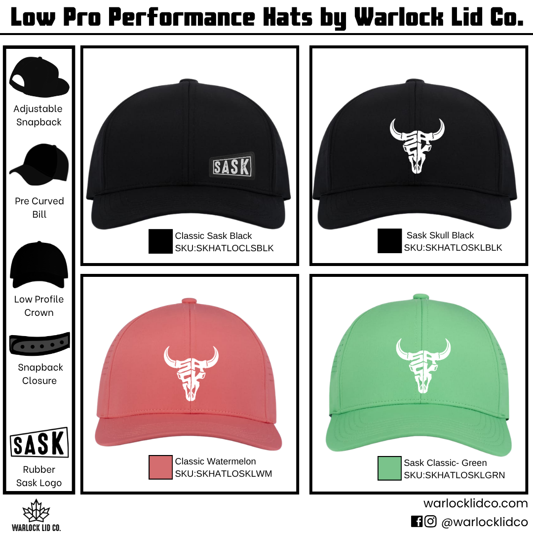 Sask Low Profile Performance Headwear