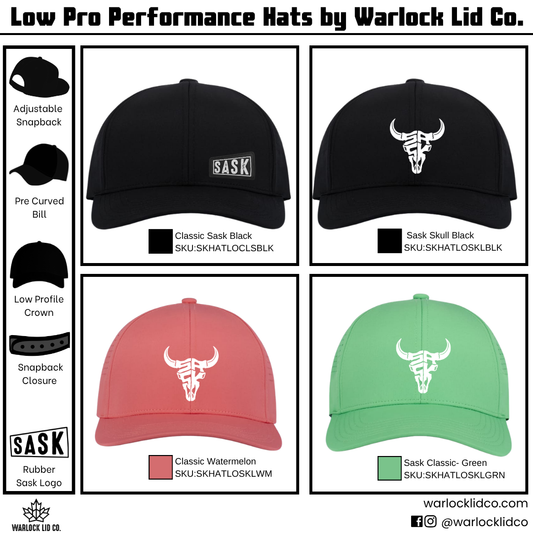 Sask Low Profile Performance Headwear