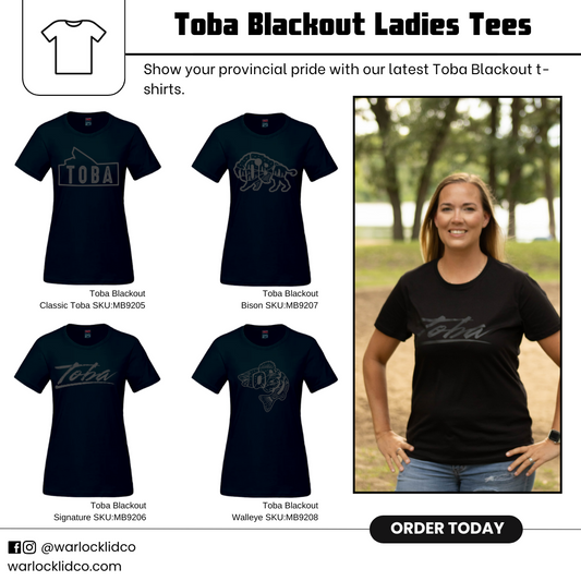 Toba Blackout Ladies Tees