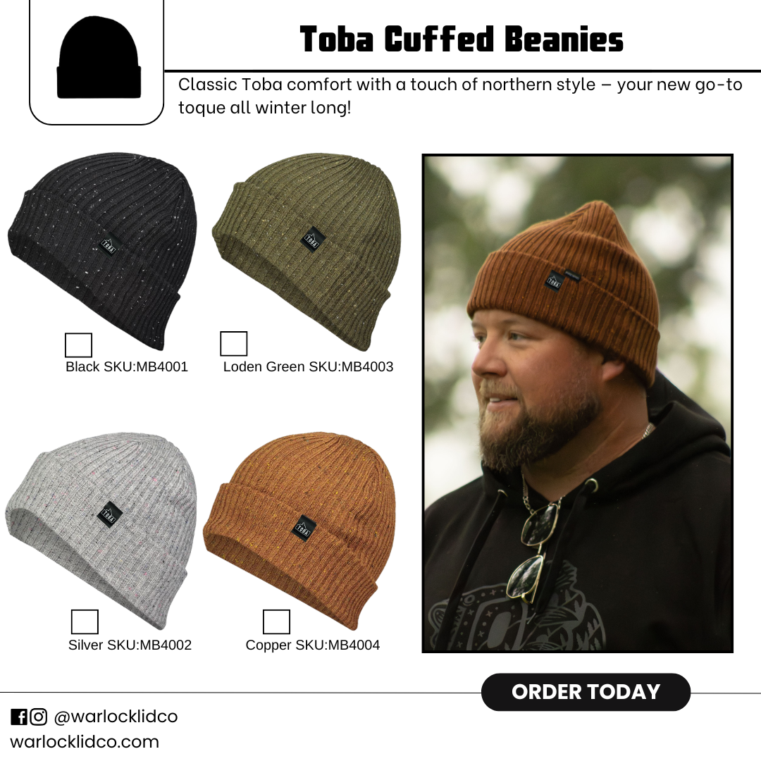 Toba Cuffed Beanie | Warlock Lid Co |  Toque