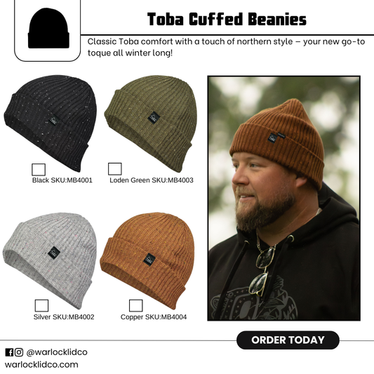 Toba Cuffed Beanie | Warlock Lid Co | Toque
