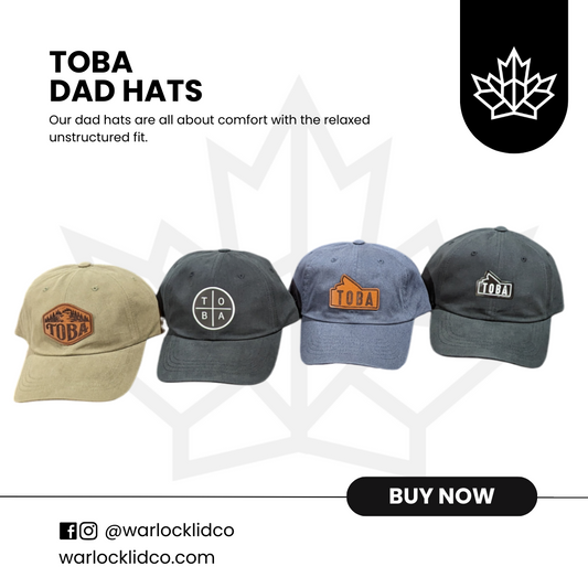 Toba Dad Hats | Warlock Lid Co | Unstructured Cap