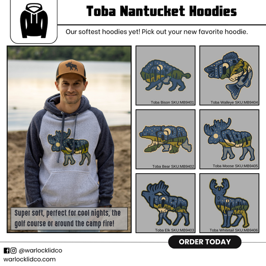 Toba Nantucket 2 Tone Hoodies