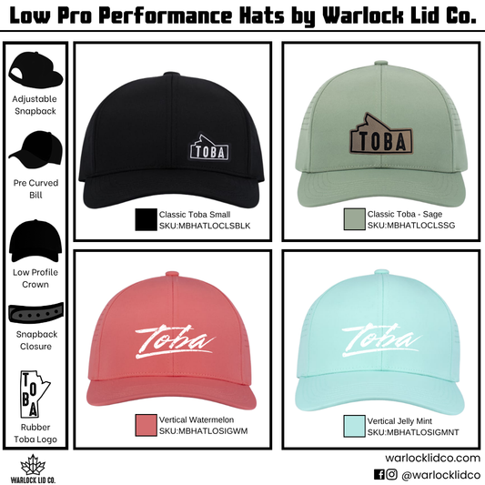 Toba Low Profile Performance Headwear