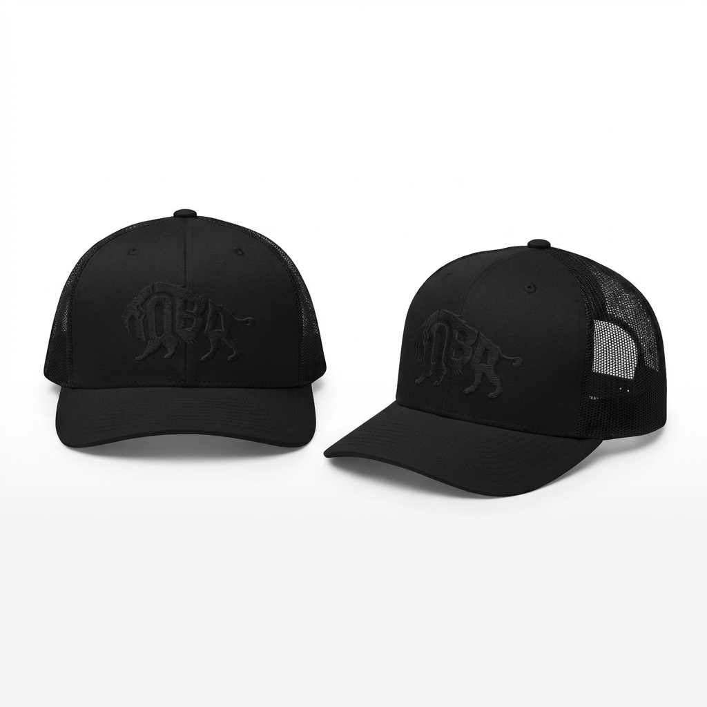 Toba Bison Snapback Hats