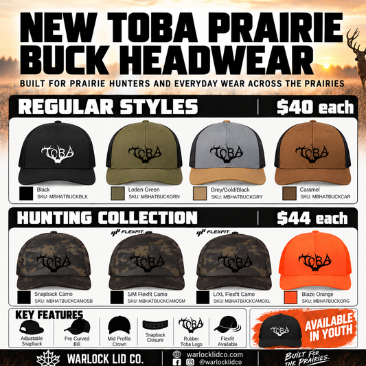 Toba Prairie Buck Headwear