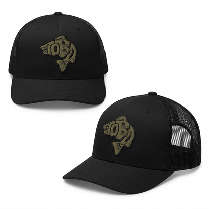 Toba Walleye Snapback Hats