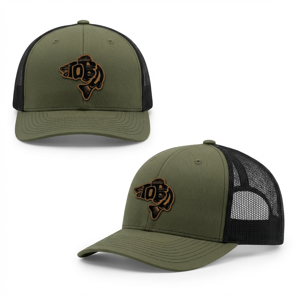 Toba Walleye Snapback Hats