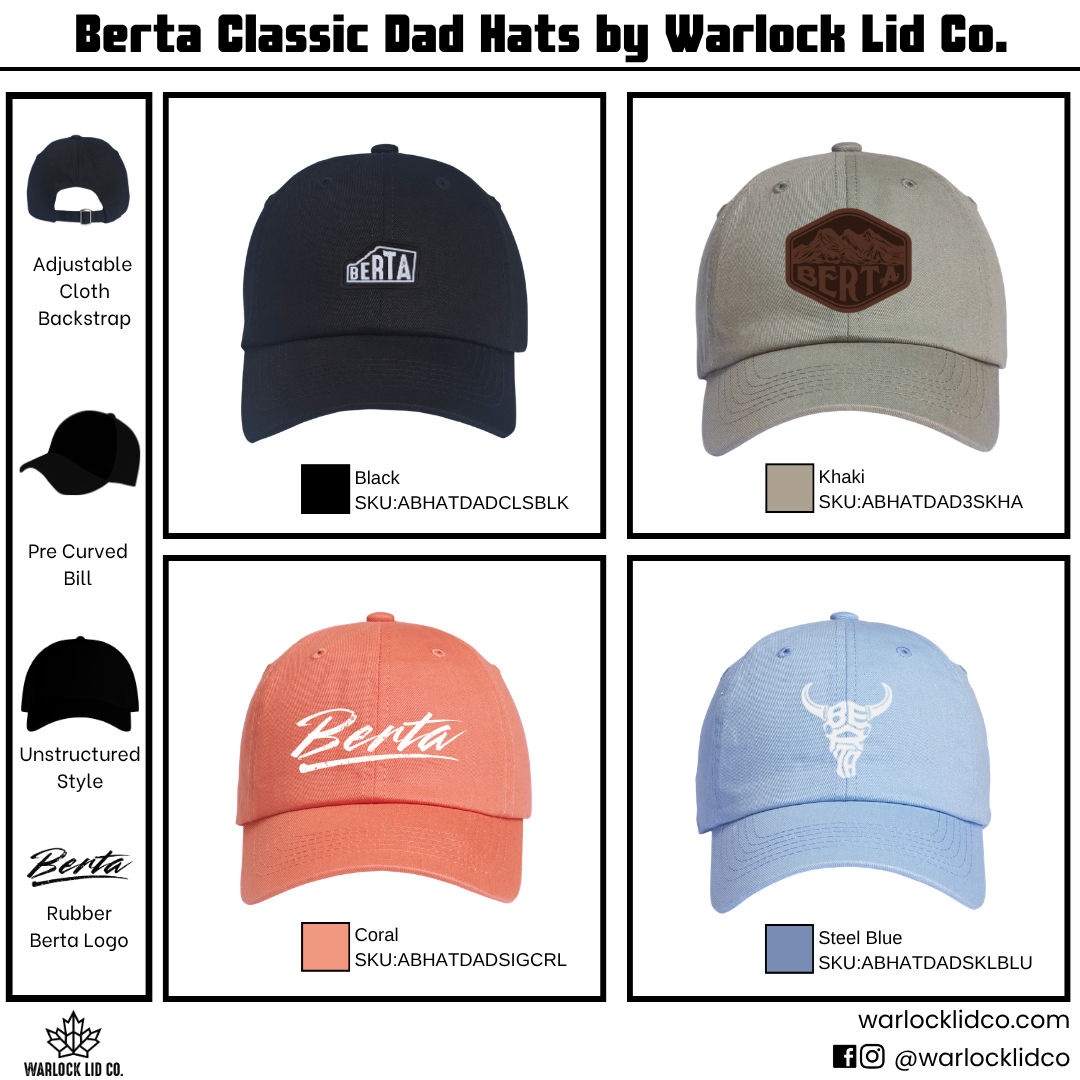 Berta Dad Hats