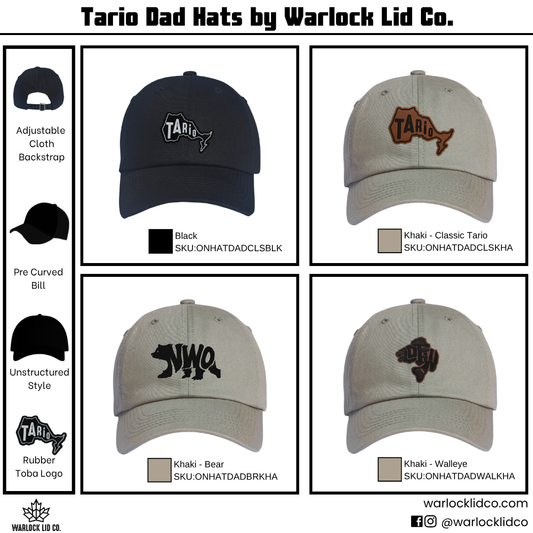 Tario Dad Hats | Unstructured Cotton Twill Hat
