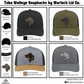 Toba Walleye Snapback Hats