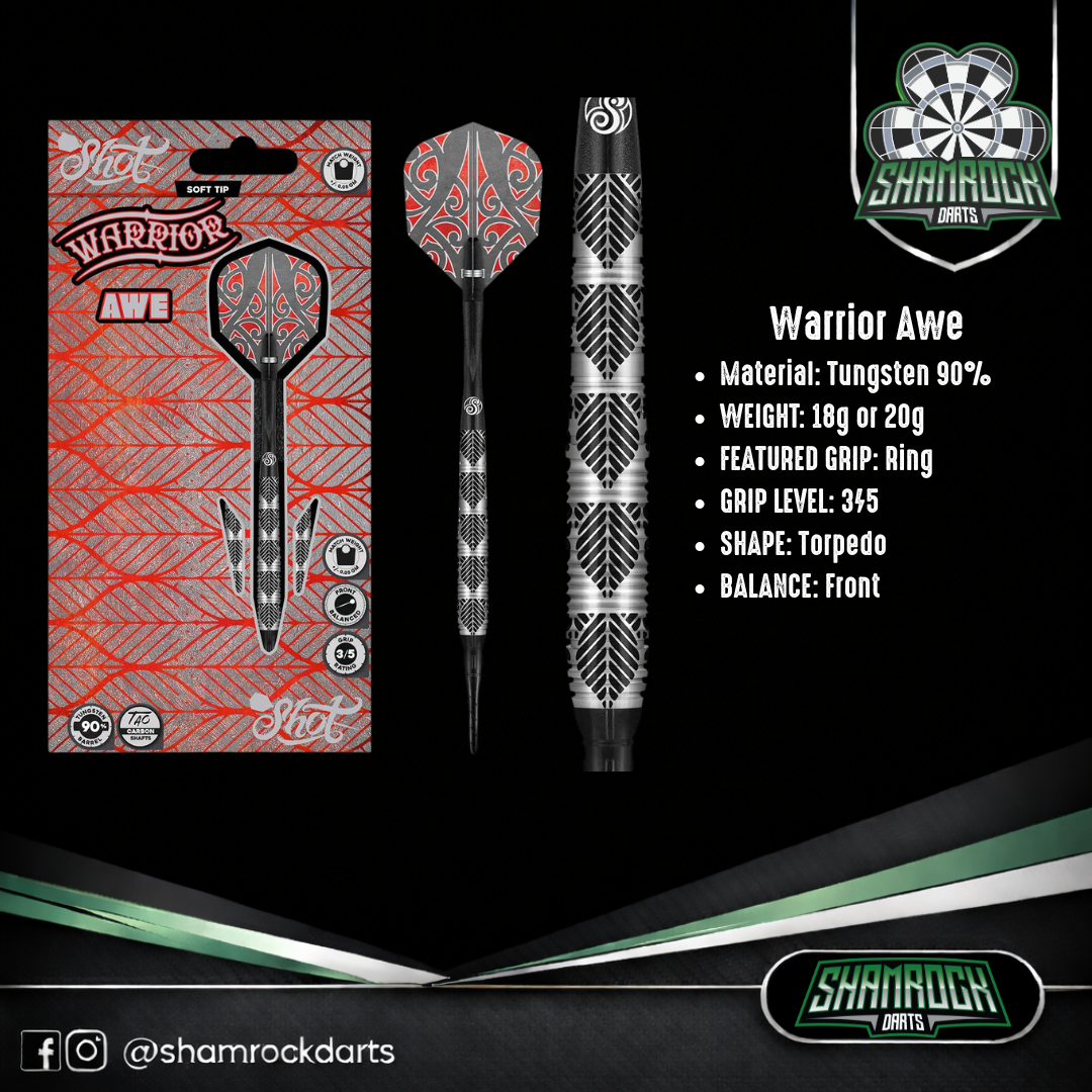 Warrior Awe - Soft Tip Dart Set