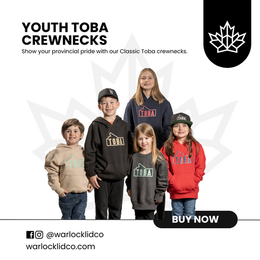 Youth Toba Crewneck Sweaters | Warlock Lid Co