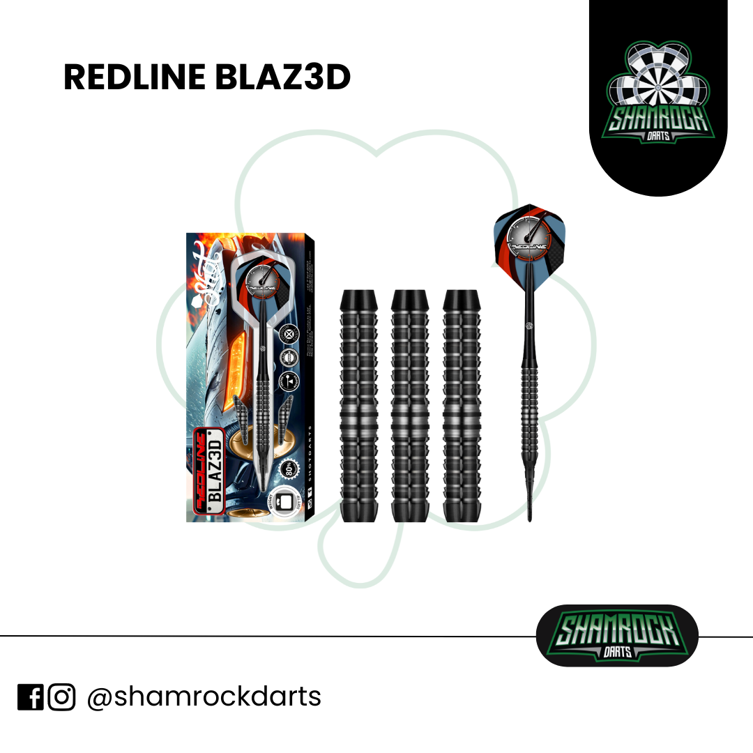 Redline BLAZ3D Soft Tip Dart Set