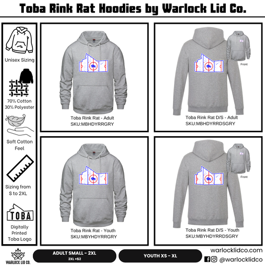 Toba Rink Rat Hoodies
