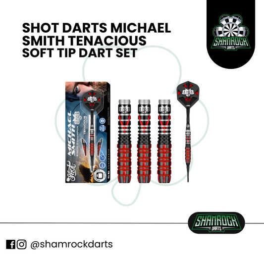 Michael Smith Tenacious Soft Tip Dart Set