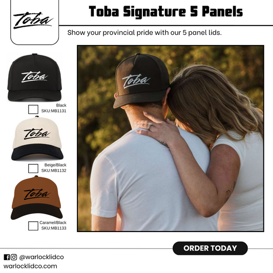 Toba Signature 5 Panel Snapbacks
